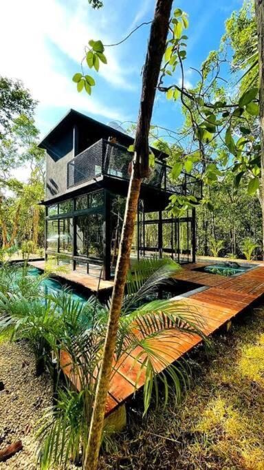 Tiny House En La Selva Con Cenote Natural Privado Tulum Exterior photo